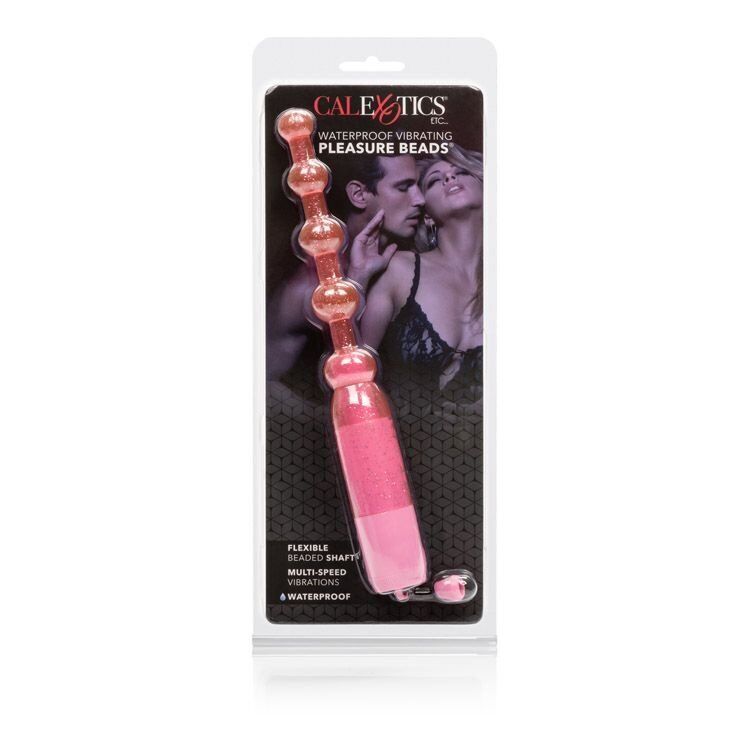 Slim Slender Flexible Bendable Waterproof Vibrating Anal Pleasure Beads Vibrator