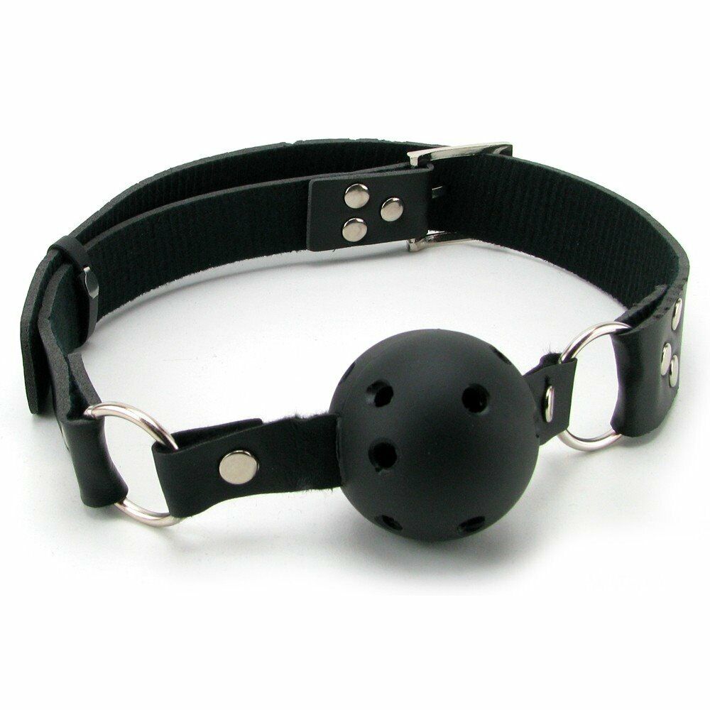 Fetish Fantasy Breathable Ball Gag Adjustable Straps SM Bondage Sex Toys