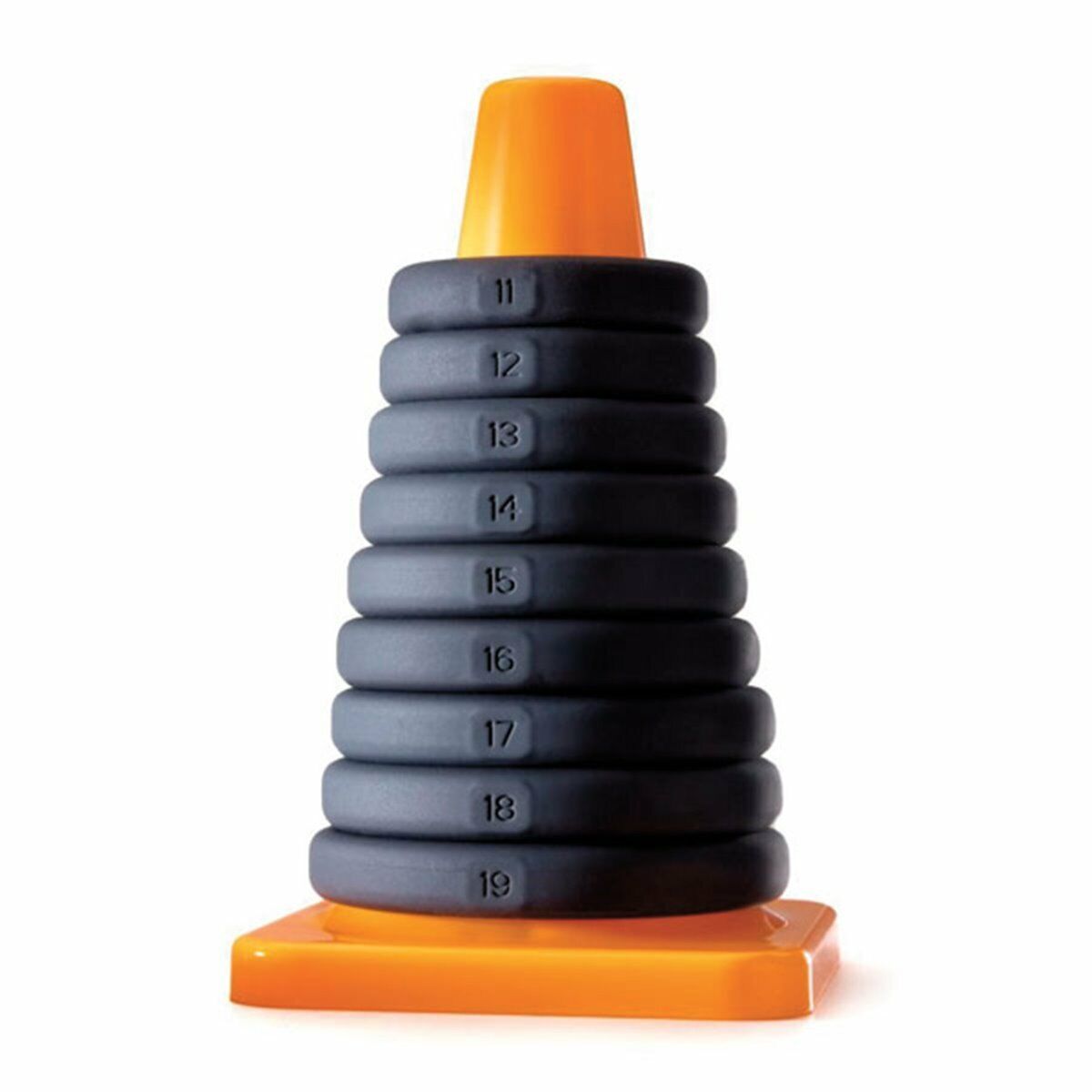 Perfect Fit Brand Play Zone 9 Xact-Fit Silicone Penis Enhancer Cock Rings Set