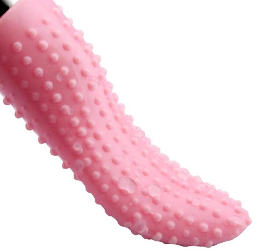 Licking Tongue Clit Nipple Vibrator Dual Bullet Vibe Sex-toys for Women Couples