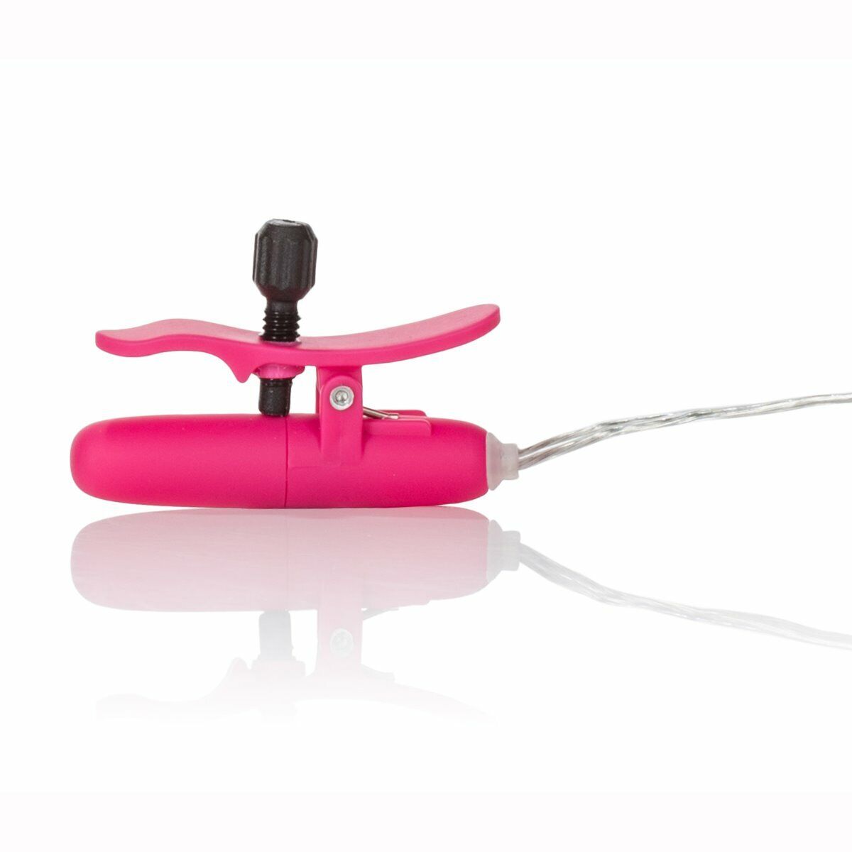 Vibrating Heated Nipple Clamps Vibe Vibrator SM Beginner Bondage Gear Sex Toy