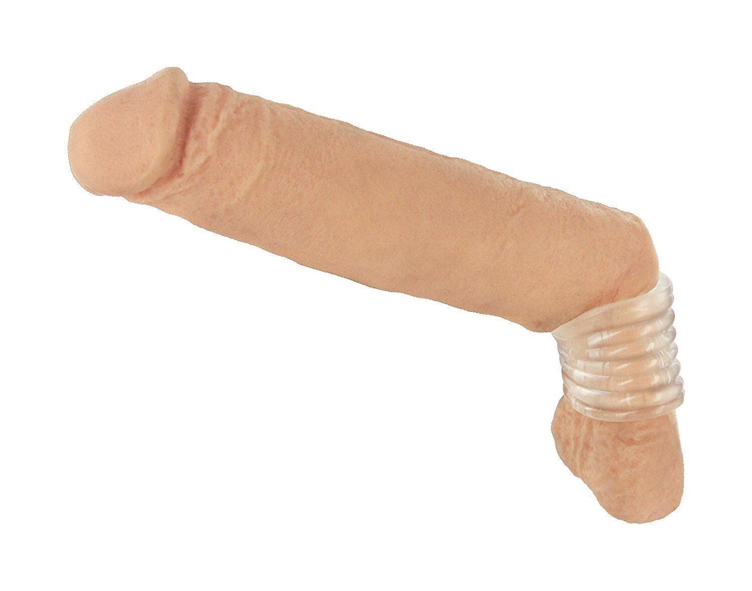 Doc Johnson TitanMen Stretch-To-Fit Cock Ring Penis Girth Enhancer Sleeve