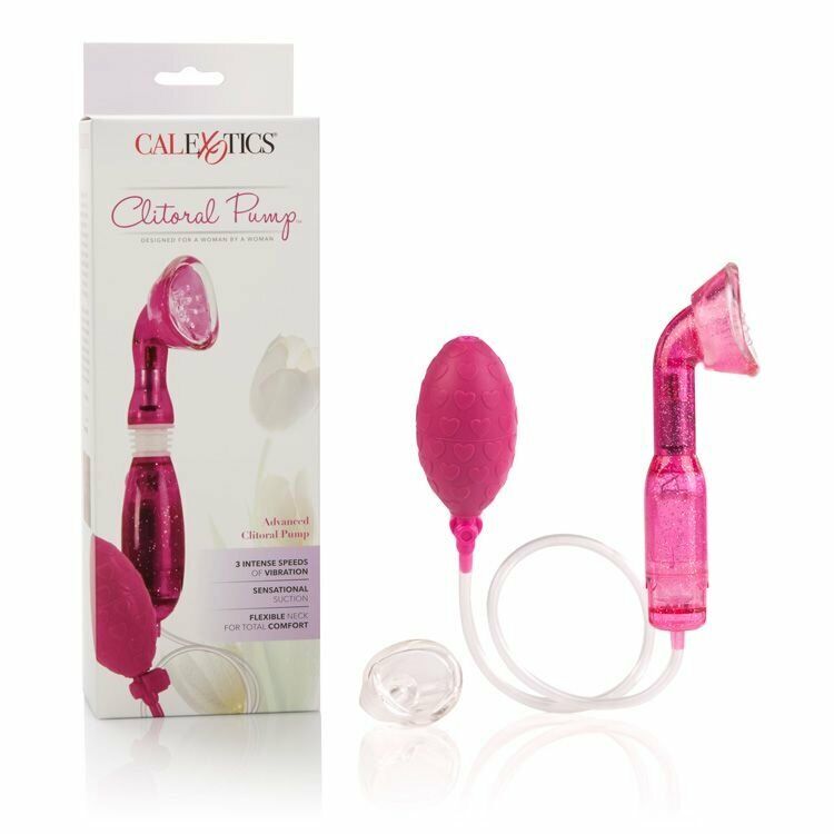 Vibrating Clitoral Pump Vaginal Clit Pussy Pump Vibe Vibrator Female Sex Toy