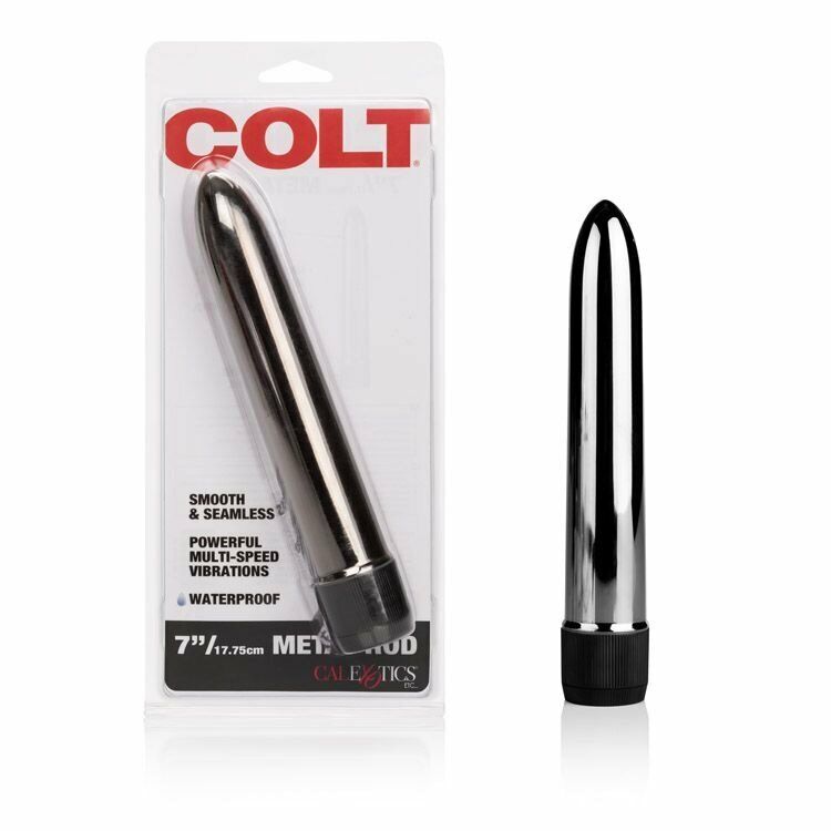 Colt Metallic Man Male Vibe Vibrator Vaginal Anal P-spot Prostate Massager Plug