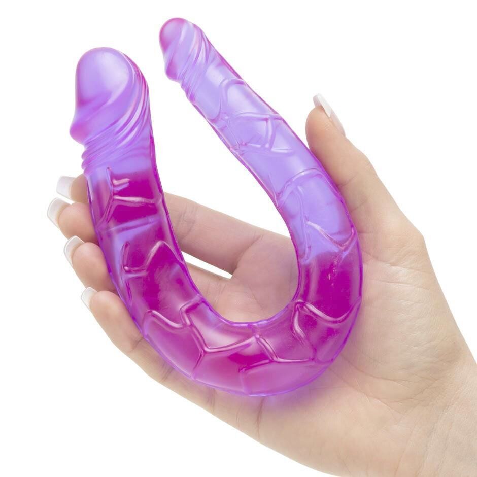 Mini Double Penetration Dildo Dual Stimulator Vaginal Anal Sex Double Ended Dong