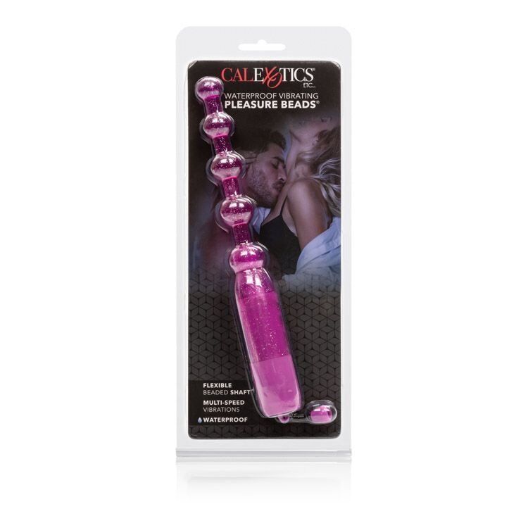 Slender Slim Flexible Bendable Vibrating Pleasure Anal Beads Butt Plug Sex Vibe