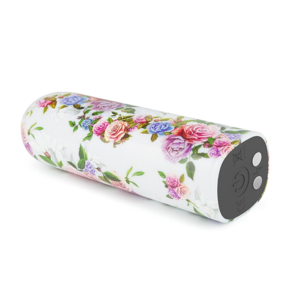 Flower Pattern Rechargeable Power Bullet Vibrator Sex Toys for Women