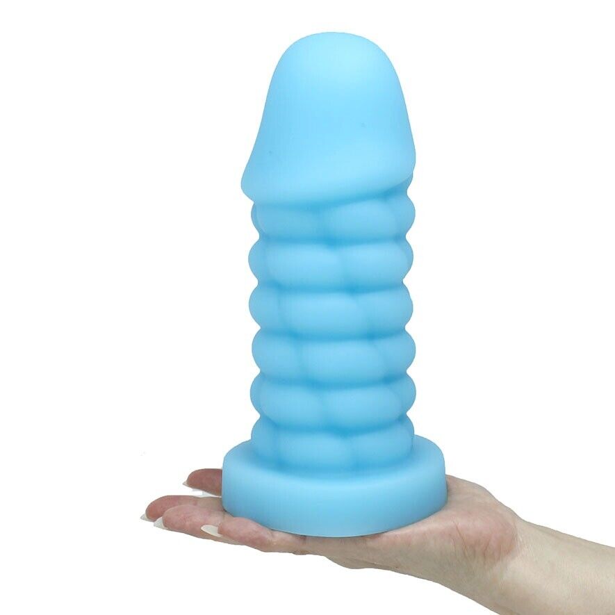 Huge Extra Large XL Realistic Liquid Silicone G-spot Anal Dildo Dong Butt Plug