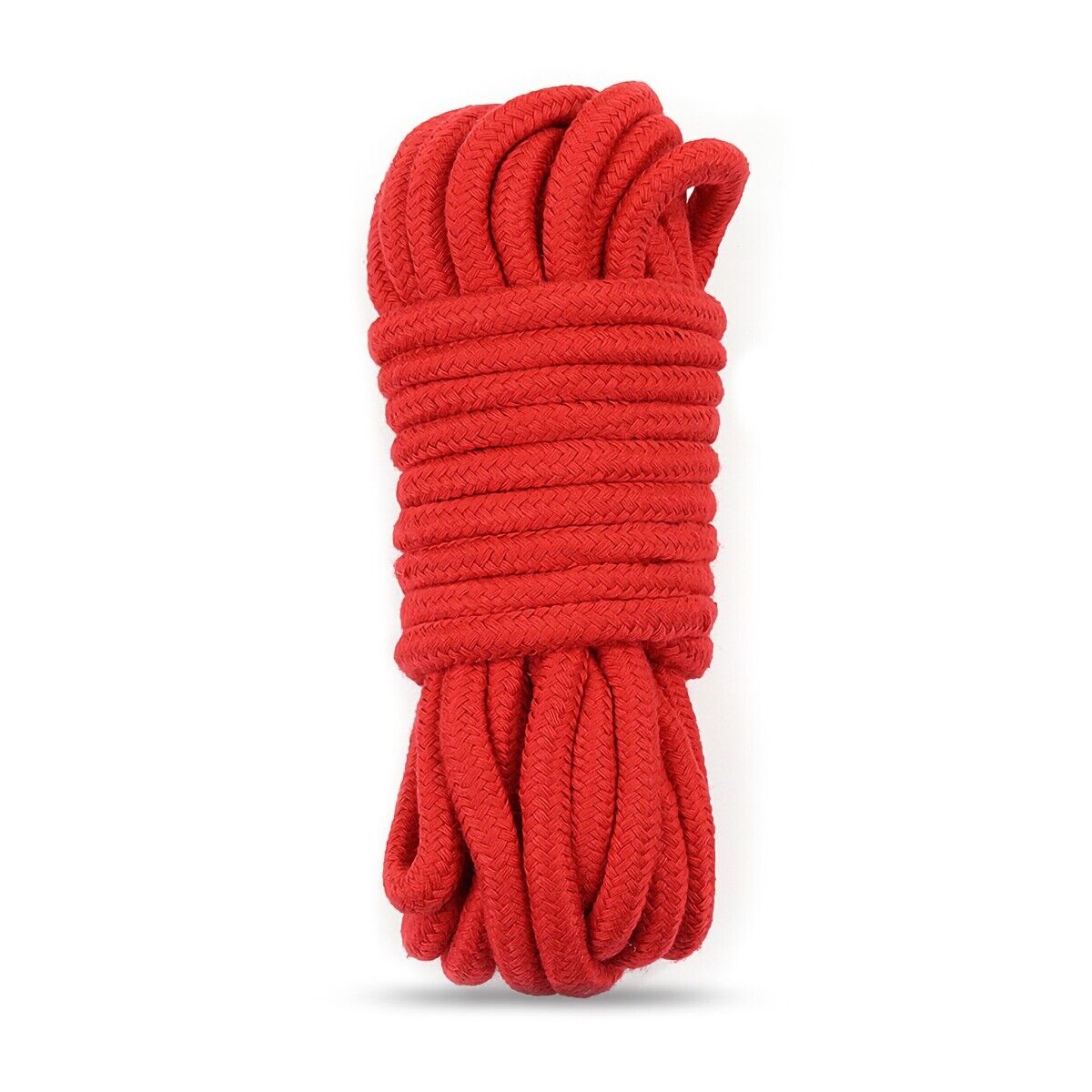 Red Cotton Fetish Fantasy Bondage Rope BDSM Restraint