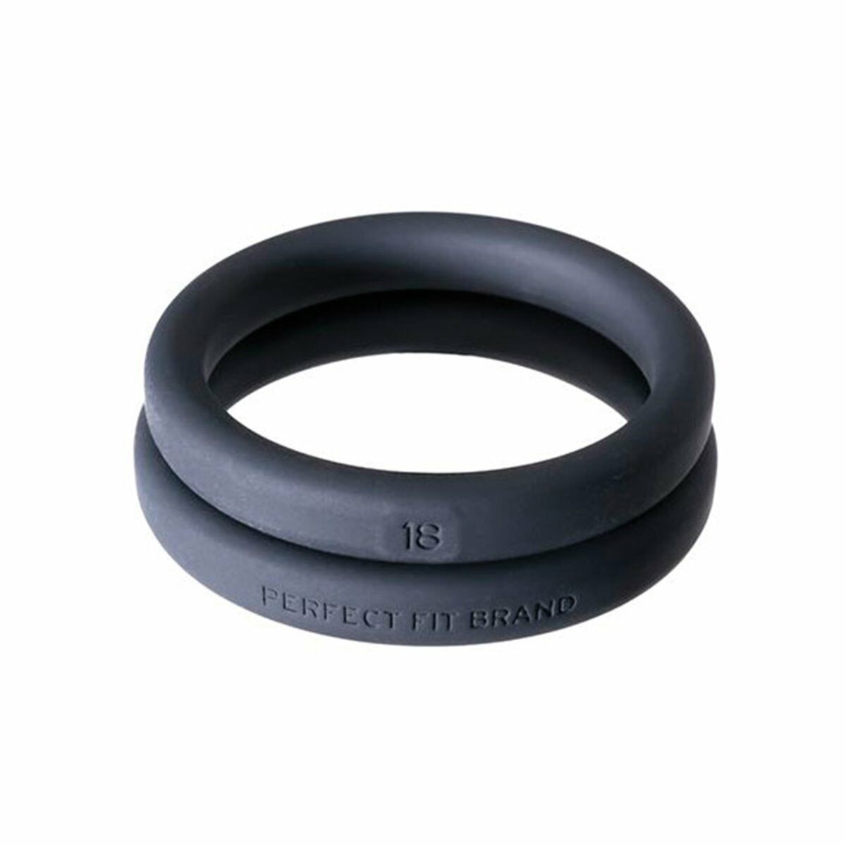 Perfect Fit Brand Play Zone 9 Xact-Fit Silicone Penis Enhancer Cock Rings Set