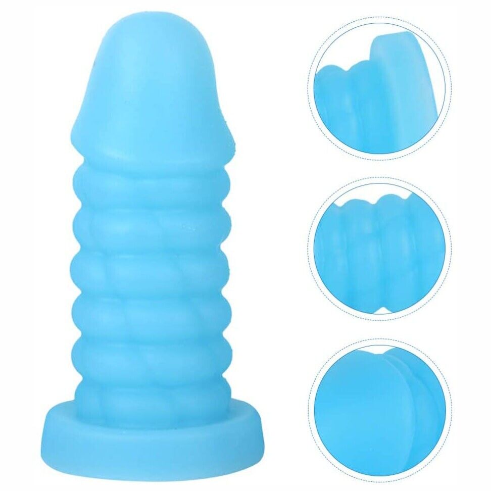 Huge Extra Large XL Realistic Liquid Silicone G-spot Anal Dildo Dong Butt Plug