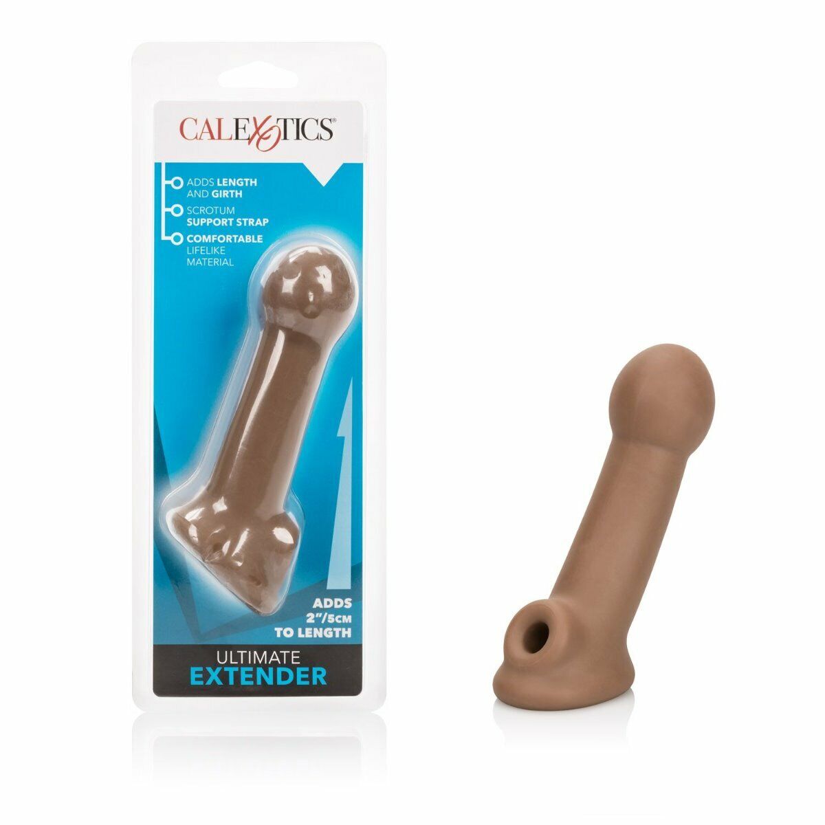 Thick Penis Extension Extender Cock Sheath Sleeve Girth Enhancer Enlarger