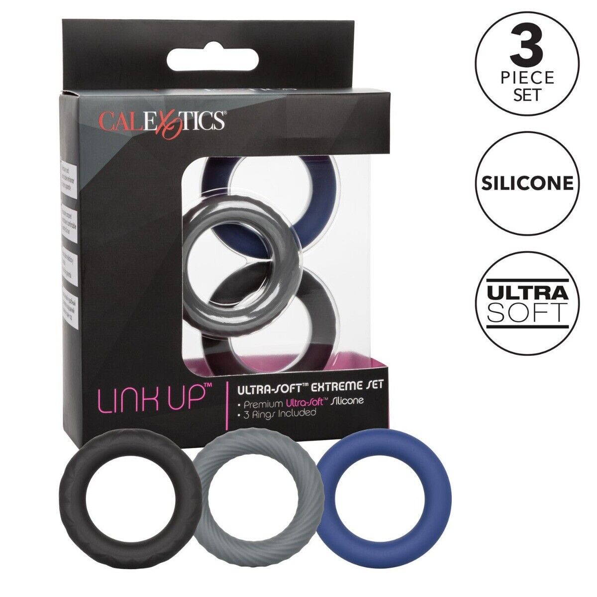 Ultra Soft Plushy Penis Cock Rings Prolong Delay Sex Toys for Men Male Enhancer