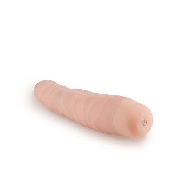 Silicone Willy 6.5" Vibrating Realistic Dildo Cock Vibrator Beginner Sex Toys