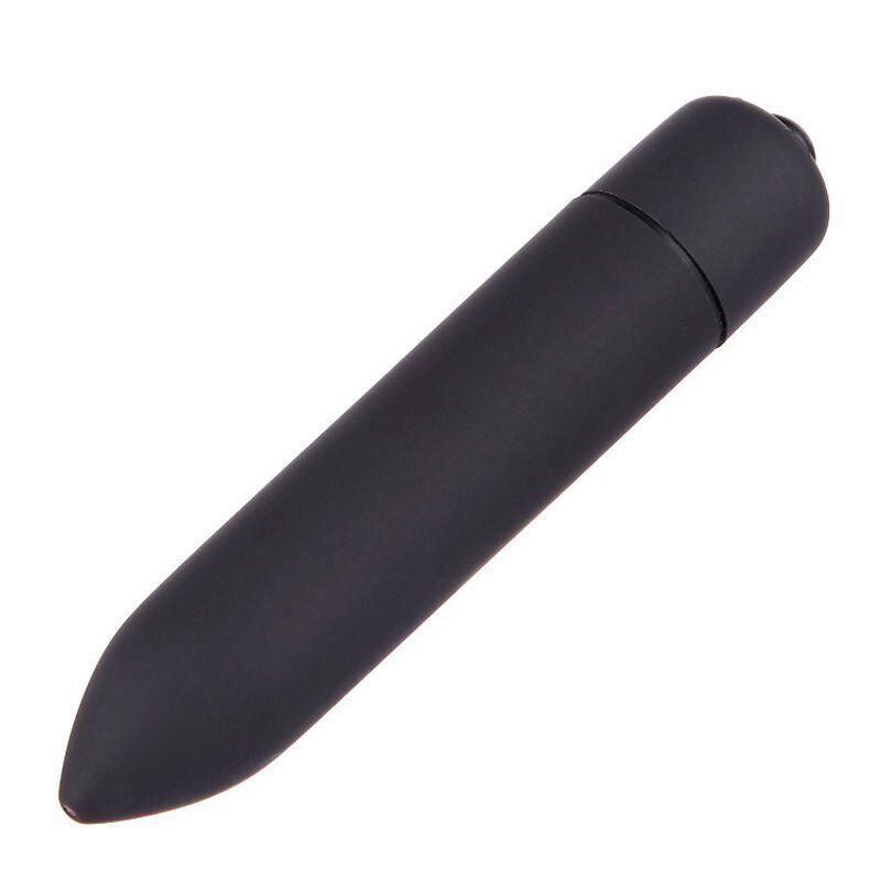 10 Multi-speed Black Bullet Vibrator Adult Sex Toys for Women Couple Lover