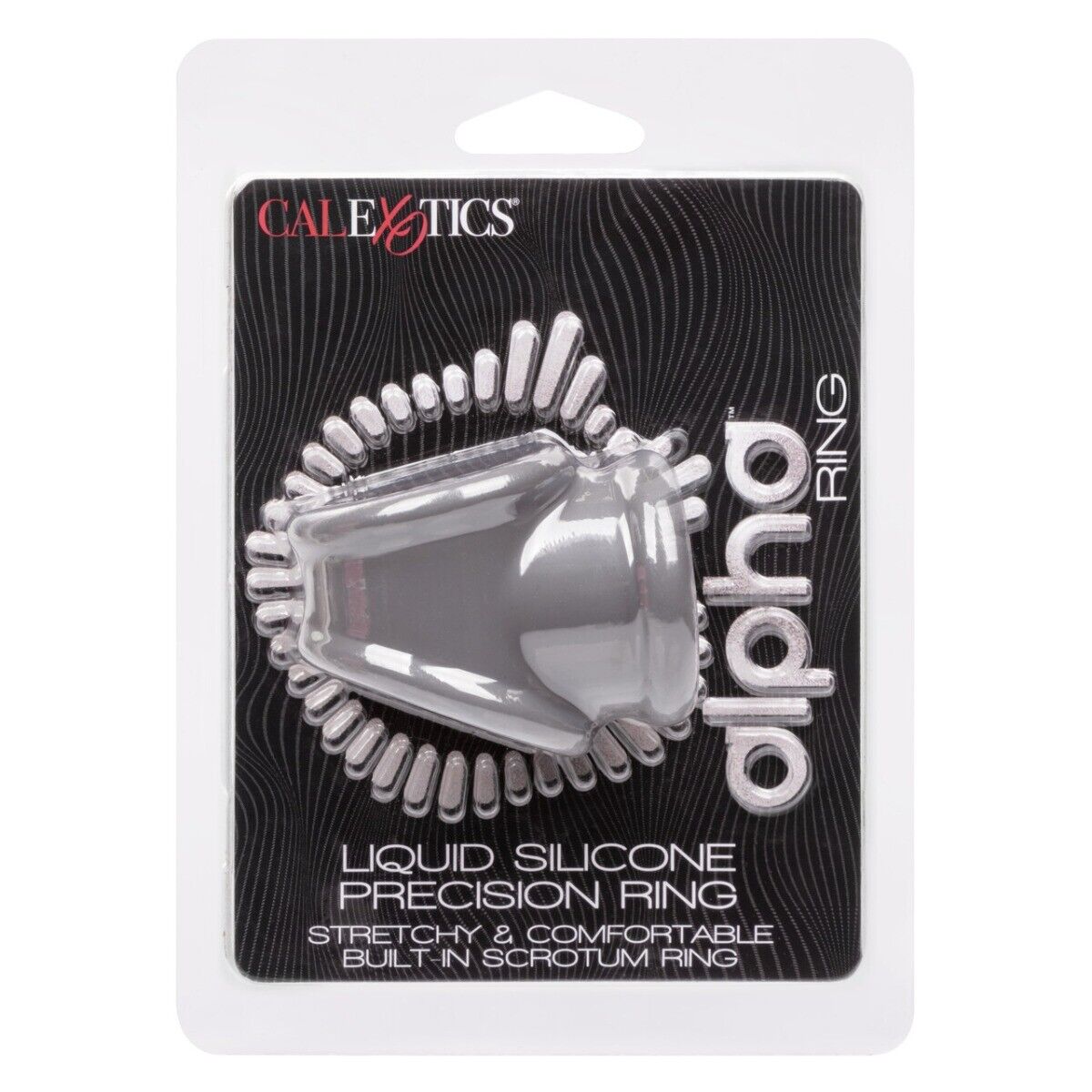 Alpha Soft Liquid Silicone Precision Penis Cock Ball Scrotum Ring Male Enhancer