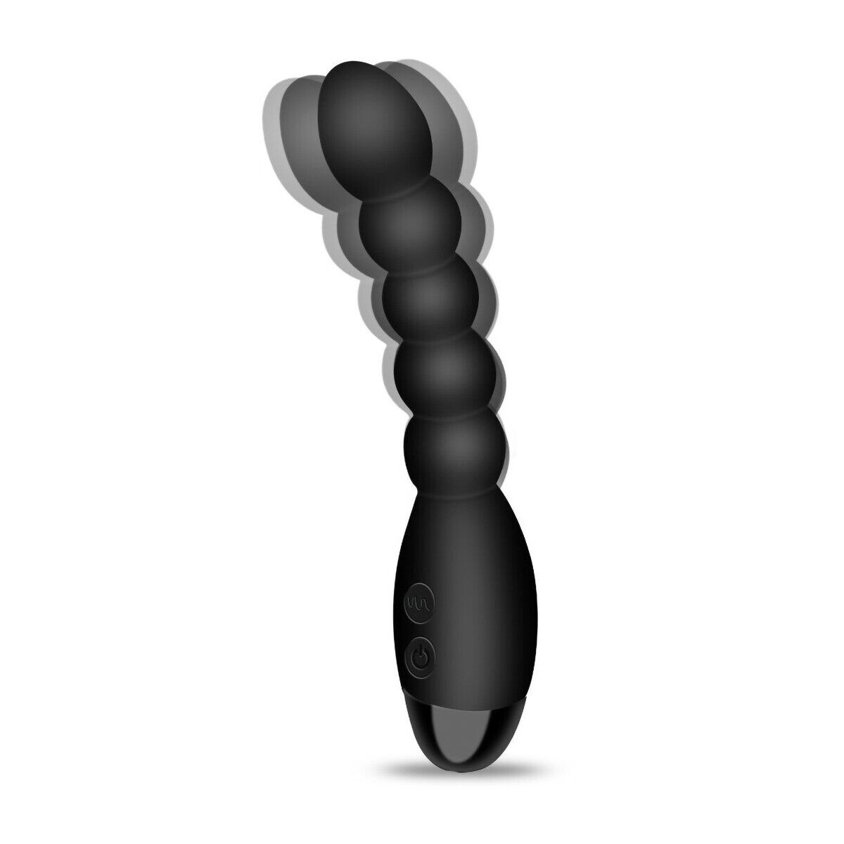 Silicone Rechargeable Vibrating Anal Beads Vibe Vibrator Anal Sex Toys
