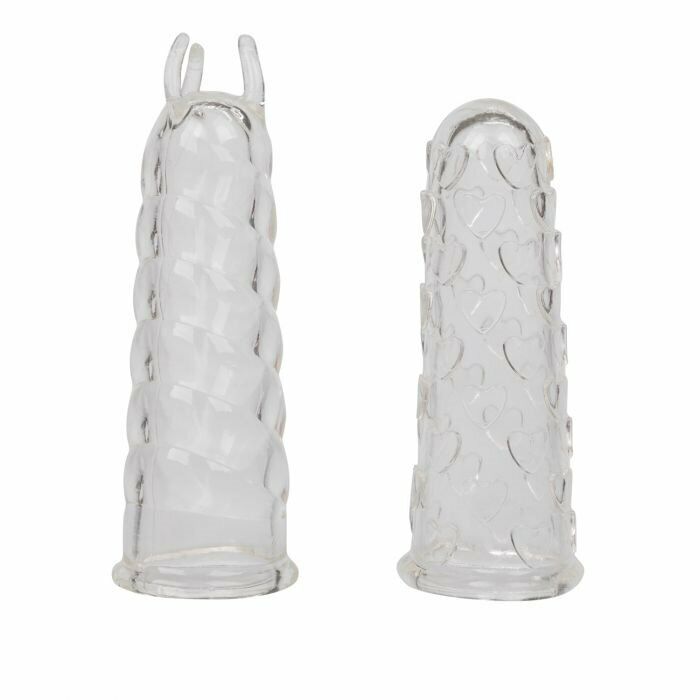 Soft Stretchy Finger Sleeve Teasers Tickler Sex-toys for Couples