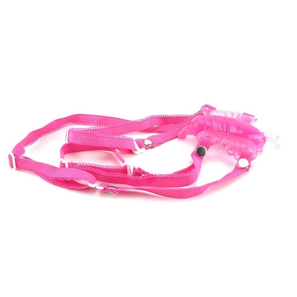 Micro Wireless Venus Butterfly Strap-on Clit Vibe Vibrator Handsfree Sex Toy