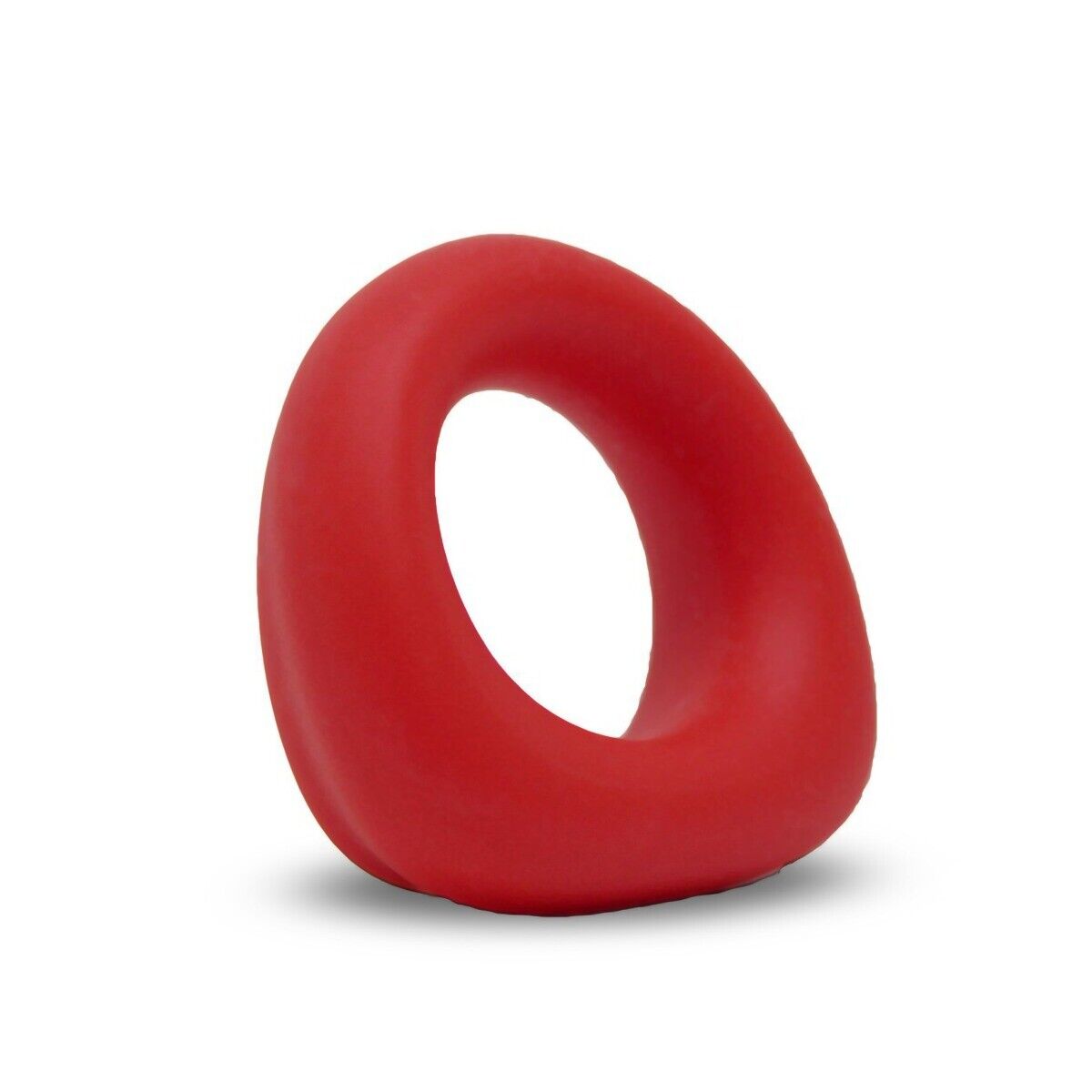 Red Stretchy Silicone Male Penis Enhancer Prolong Delay Sex Cock Ring for Men