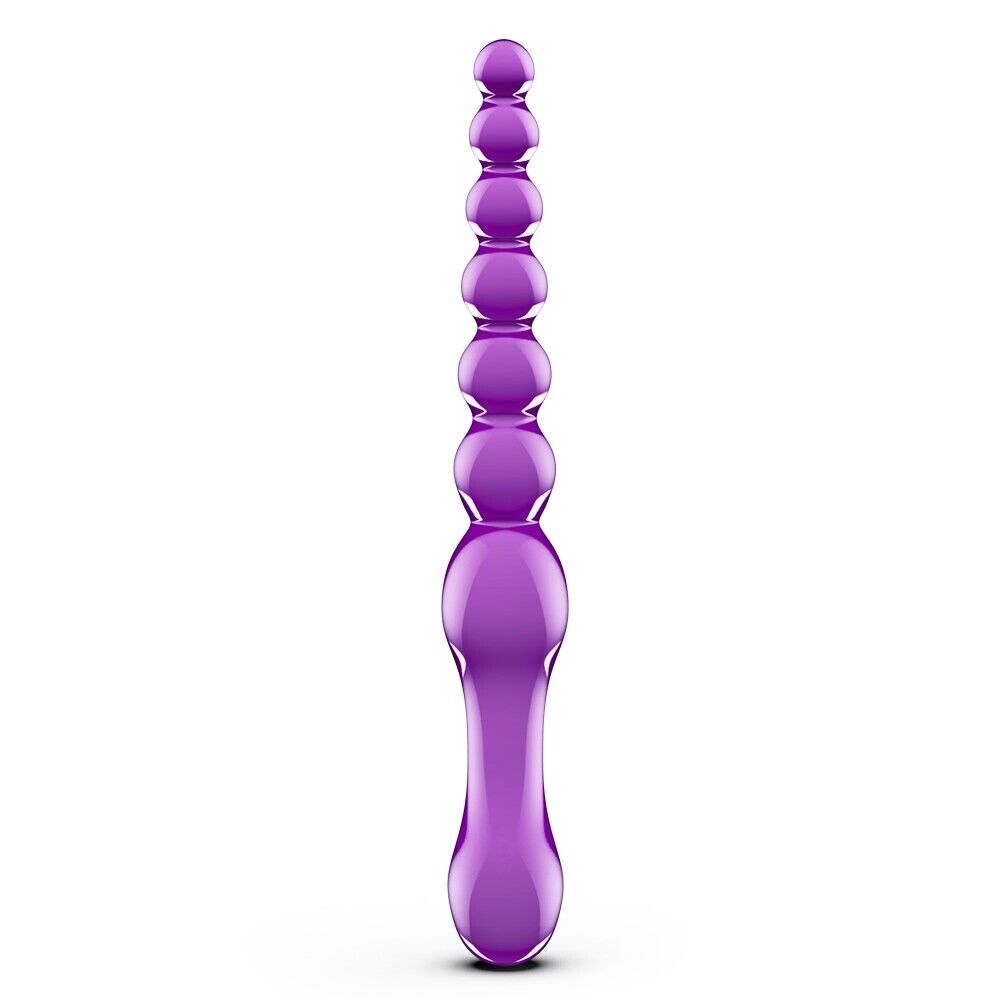 Bendable Flexible Double Ended Anal Dildo Butt Plug Beads Beginner Anal Trainer