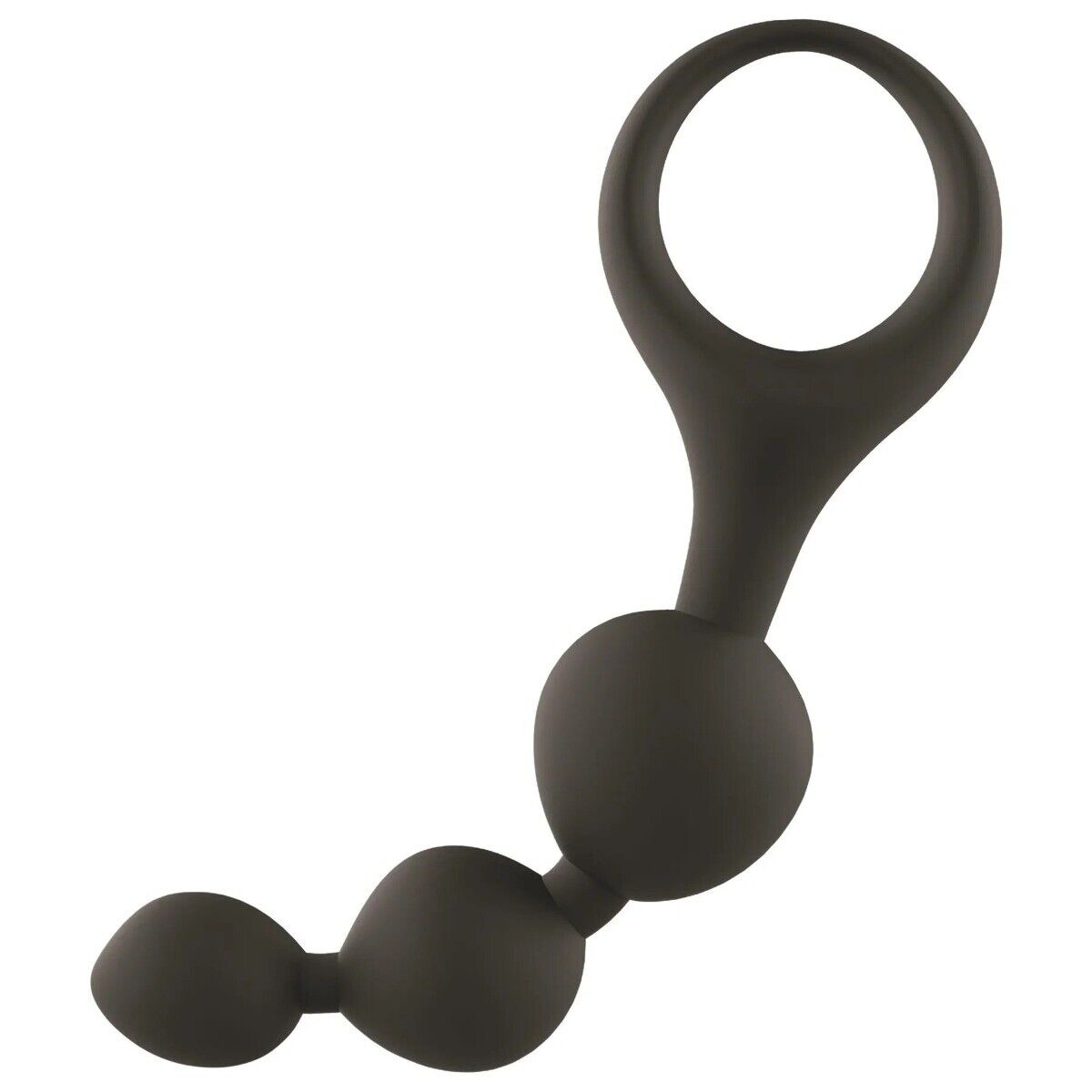 Adam & Eve Adam's Triple Prostate Massager Beaded Anal Probe Butt Plug