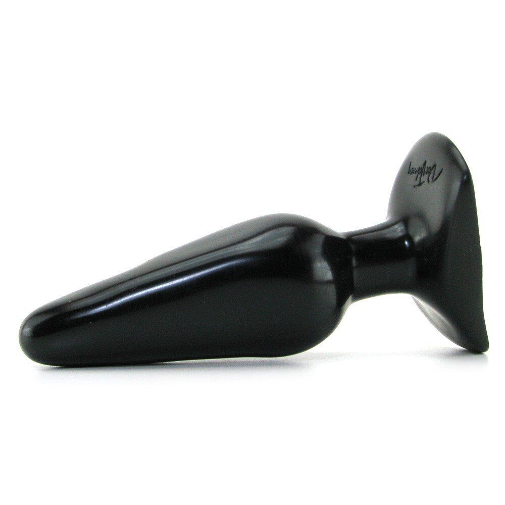 Doc Johnson Black Classic Medium Butt Plug Anal Dildo Sex Toy Trainer