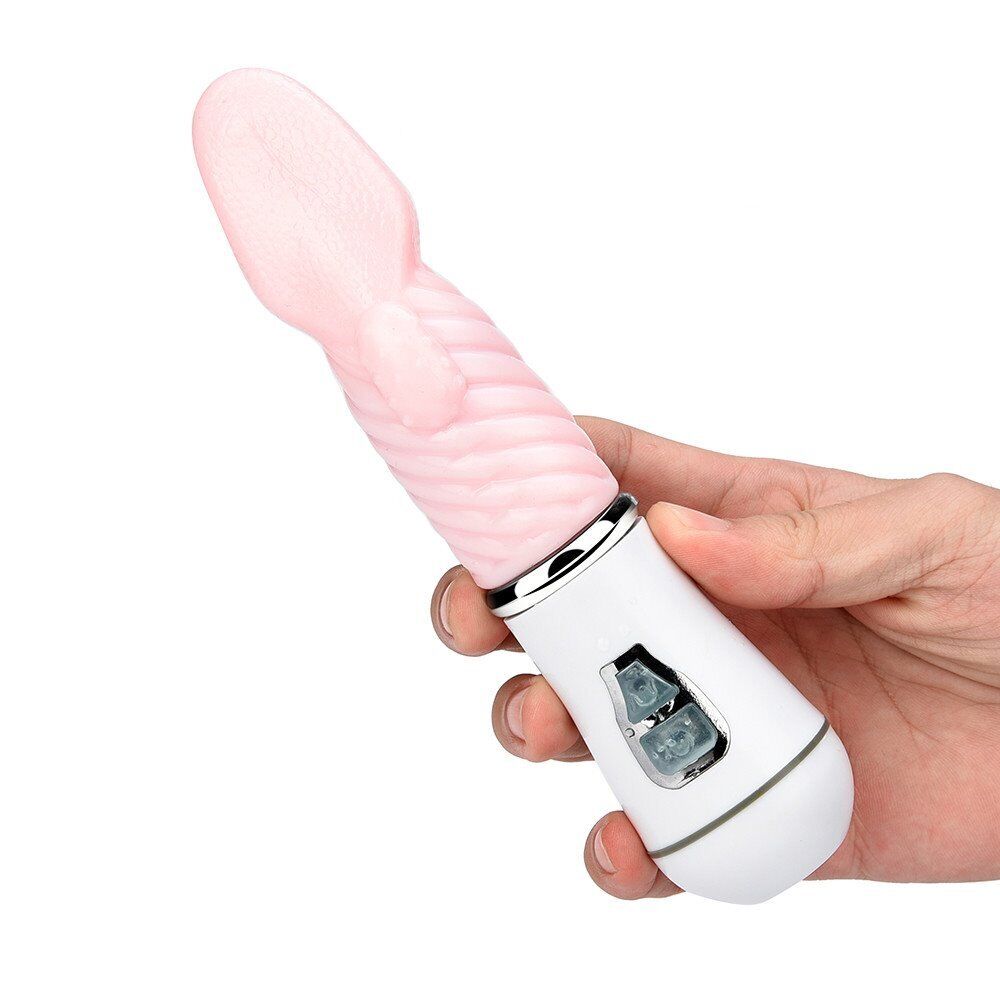 Rechargeable Flicking Tongue Orgasm Vibrator Oral Sex Toys for Women Couples