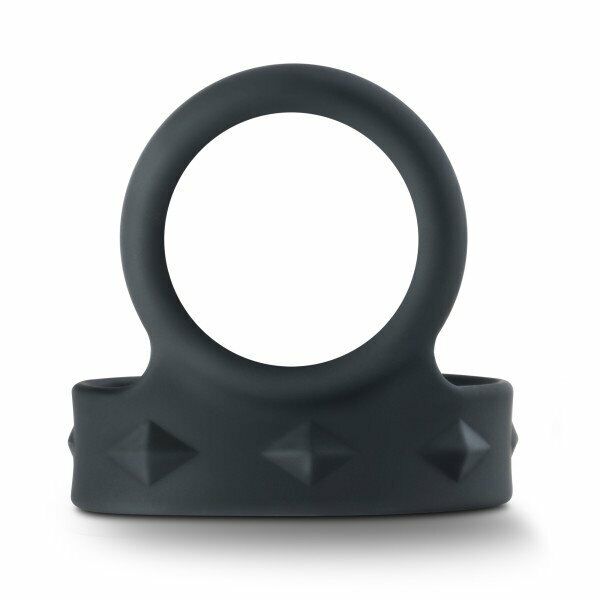 Silicone Penis Cock Ring & Ball Strap Cage Erection Enhancer Sex-toys for Men