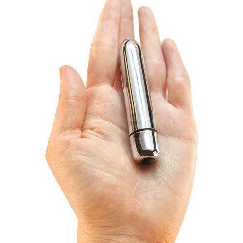 Discreet Mini Silver Bullet Vibrator Beginner Couple Foreplay Sex Toys for Women