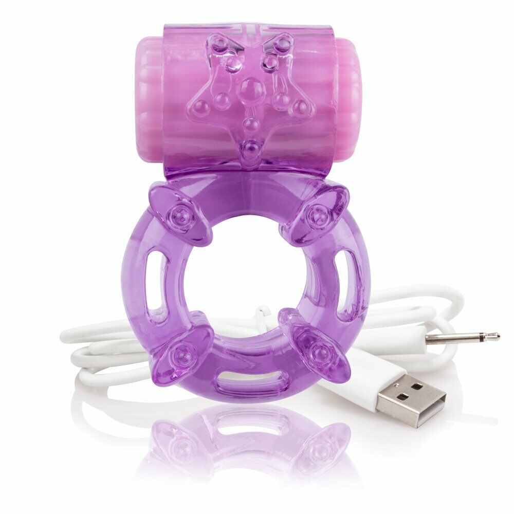 Screaming O Charged Big O Multi-speed Rechargeable Vibrating Penis Cock Ring