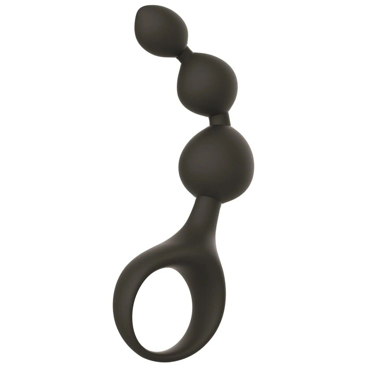 Adam & Eve Adam's Triple Prostate Massager Beaded Anal Probe Butt Plug