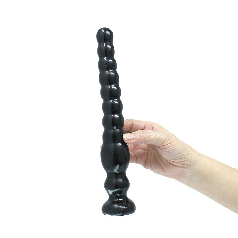 Soft Bendable Squeezable Extra Long Beaded Anal Beads Butt Plug Dildo Sex Toys