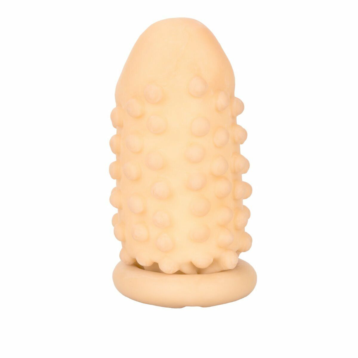 Nubby Latex Penis Extension Sleeve Extender Male Enhancer Sex-toys for Men