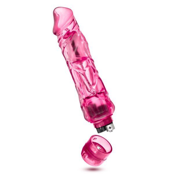 Waterproof Thick Jelly Vibrating Realistic G-spot Anal Dildo Cock Vibe Vibrator