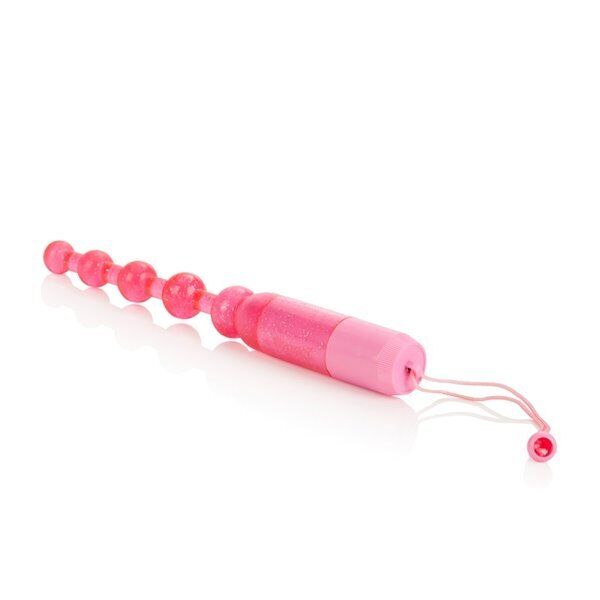 Slim Slender Flexible Bendable Waterproof Vibrating Anal Pleasure Beads Vibrator