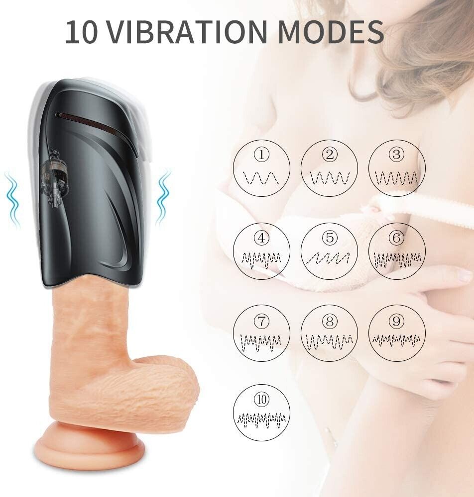 Vibrating Male Masturbator Endurance Exercise Penis Stamina Trainer Sex Toys