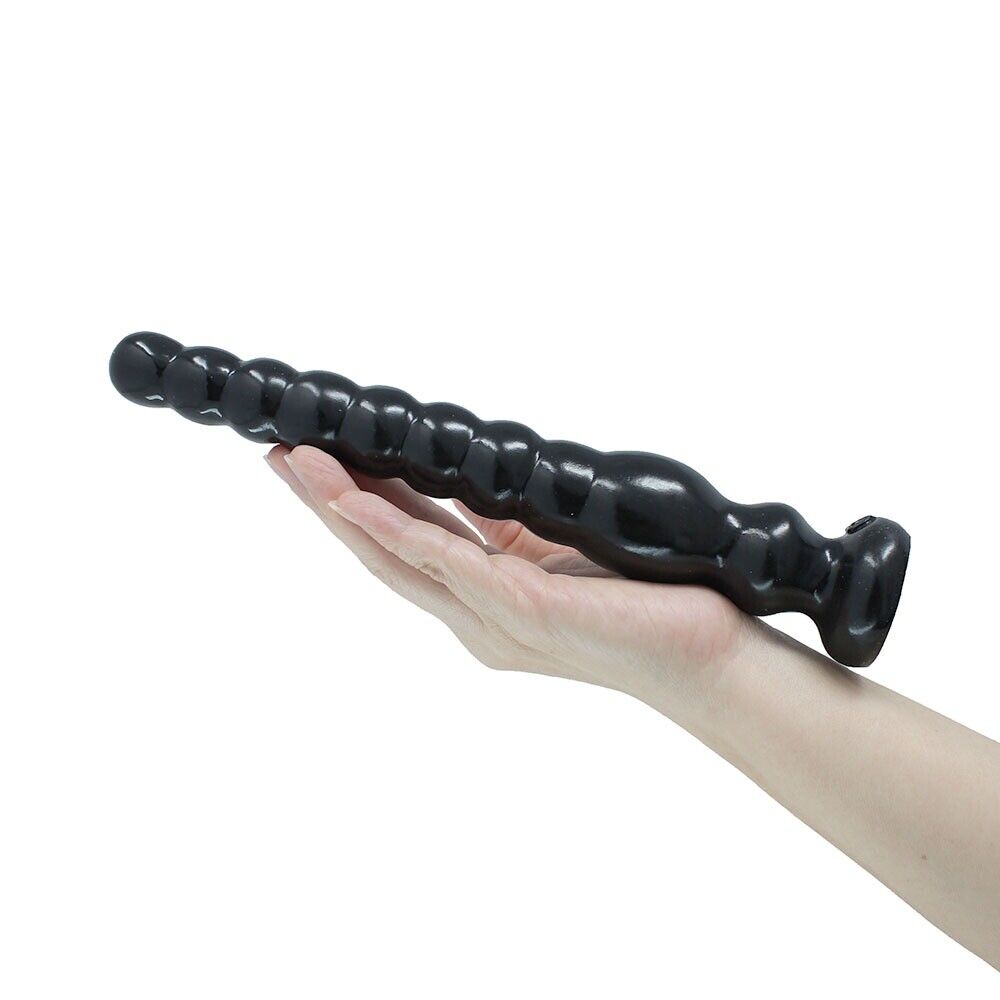 Soft Bendable Squeezable Extra Long Beaded Anal Beads Butt Plug Dildo Sex Toys