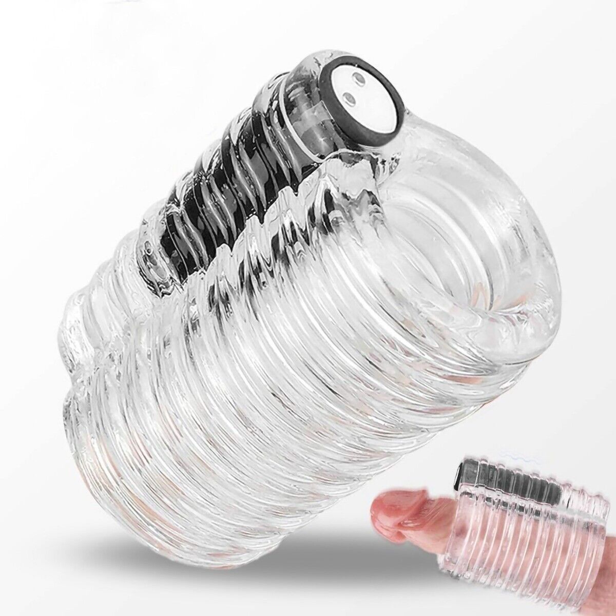 Vibrating Male Penis Stamina Cock Trainer Massager Masturbator Stroker Sleeve