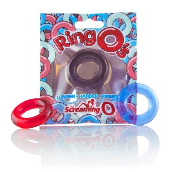 Screaming O RingO Silicone Penis Erection Enhancer Prolong Delay Donut Cock Ring