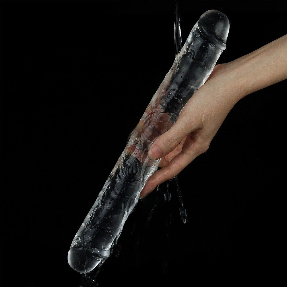 Bendable Double Penetration Dildo Dong DP Vaginal Anal sex-toys for Women Couple