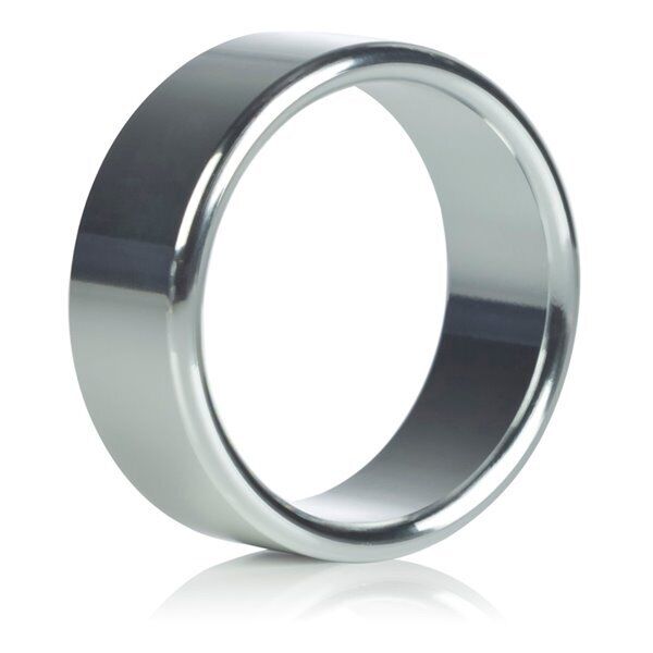 Smooth Seamless Metallic Aluminum Metal Penis Enhancer Cock Ring Band Large