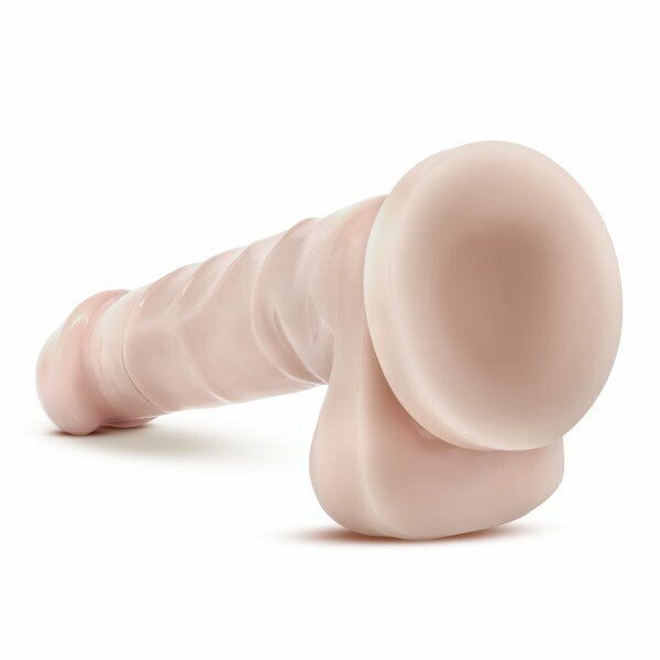 7" Realistic G-spot Anal Dildo Dildoe Dong Cock with Balls Suction Cup Sex Toys