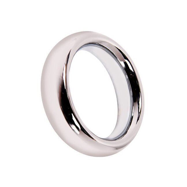 1.75" Heavy Duty Stainless Steel Metal Silver Cock Ring Penis Enhancer Band