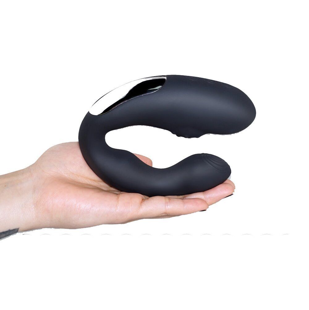 Silicone Rechargeable Anal P-spot Vibrator Probe Prostate Massager Stimulator